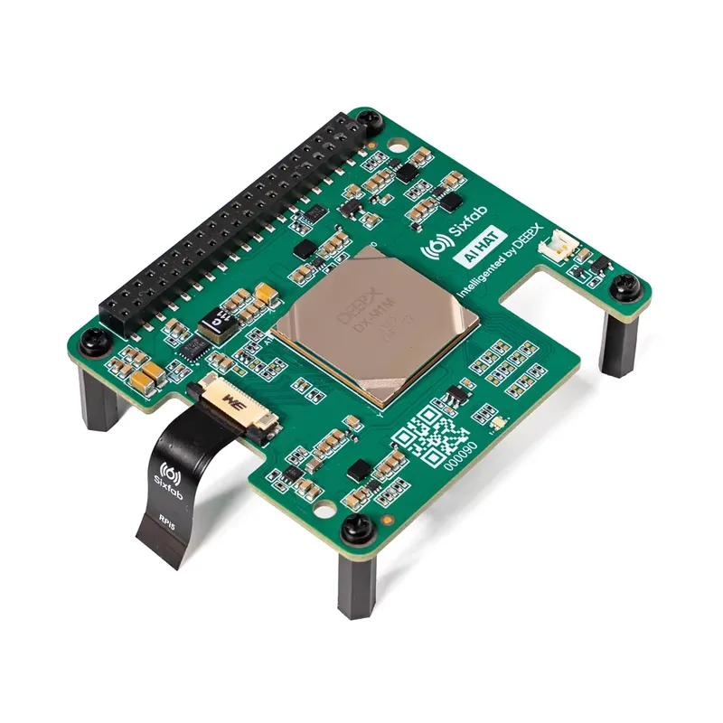 Raspberry Pi - Raspberry Pi 5 için Chipboard Sixfab