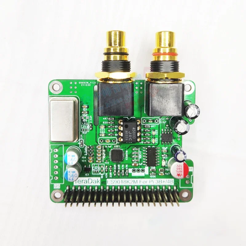 Raspberry Pi 4 - Raspberry 3B+Pi4 I2S DACES9018K2M dijital oynatma