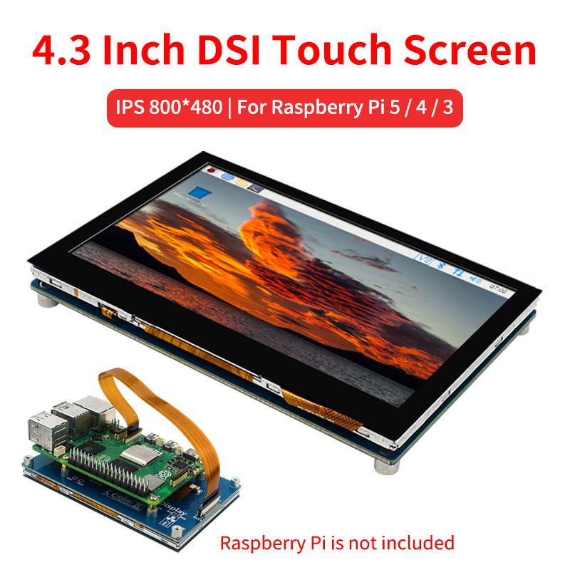 Pi 5 Case - Ahududu Pi 5 4B 3B için