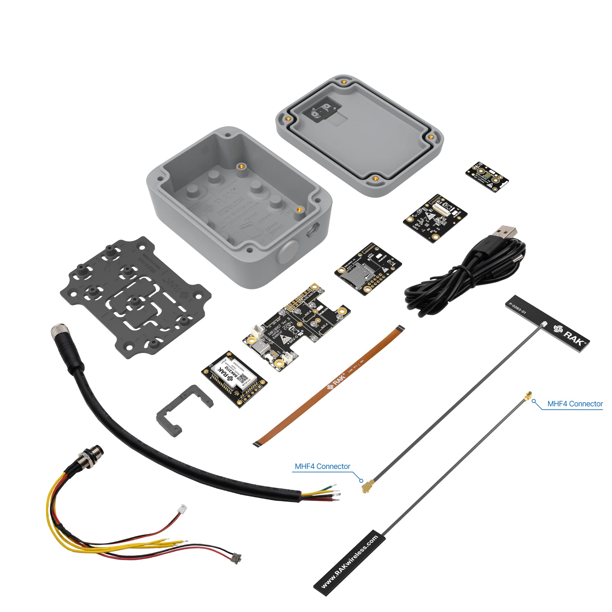 Arduino Kit - WisBlock Mikrofon Başlangıç Kiti: WisBlock Ses