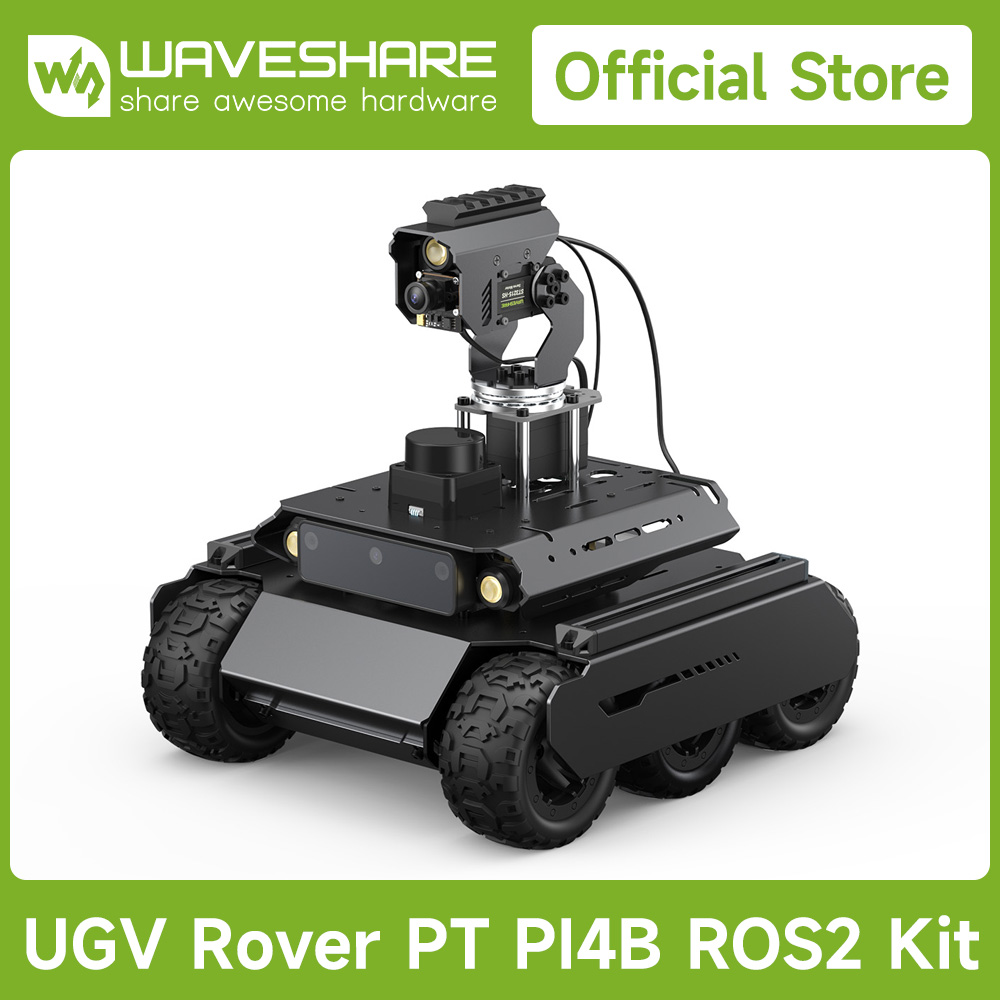 Raspberry Pi 5 - Waveshare Rover ROS 2 Açık Kaynaklı
