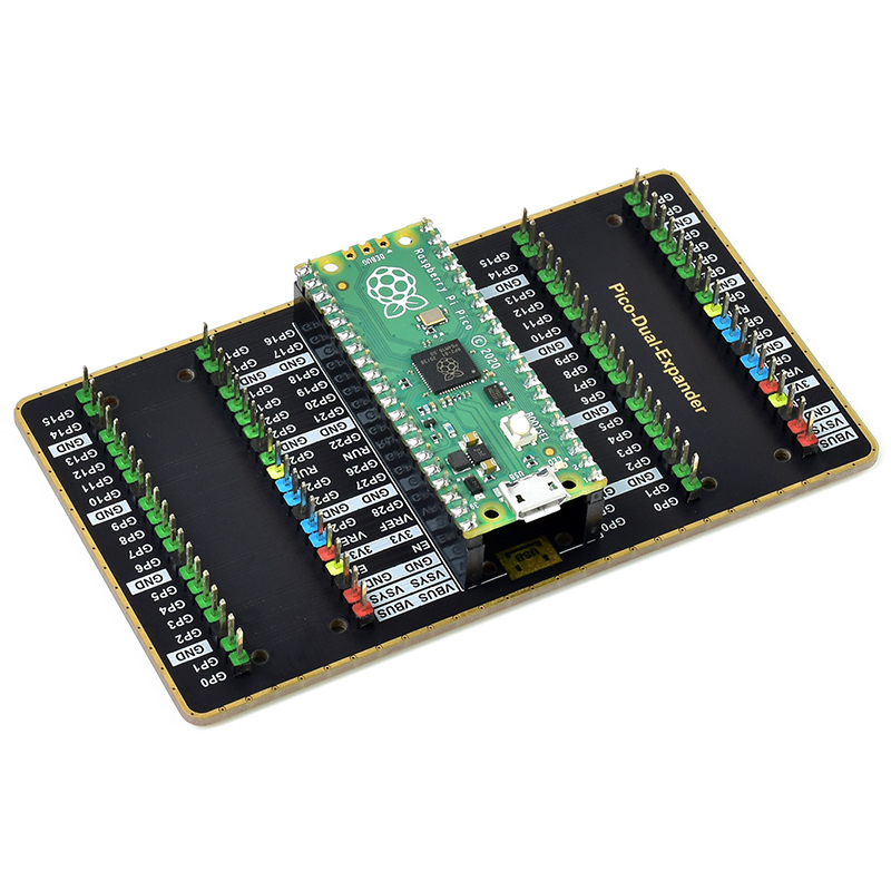 Ahududu Pi Pico çift GPIO geni - Pi Power Supply incelemesi ve fiyatı