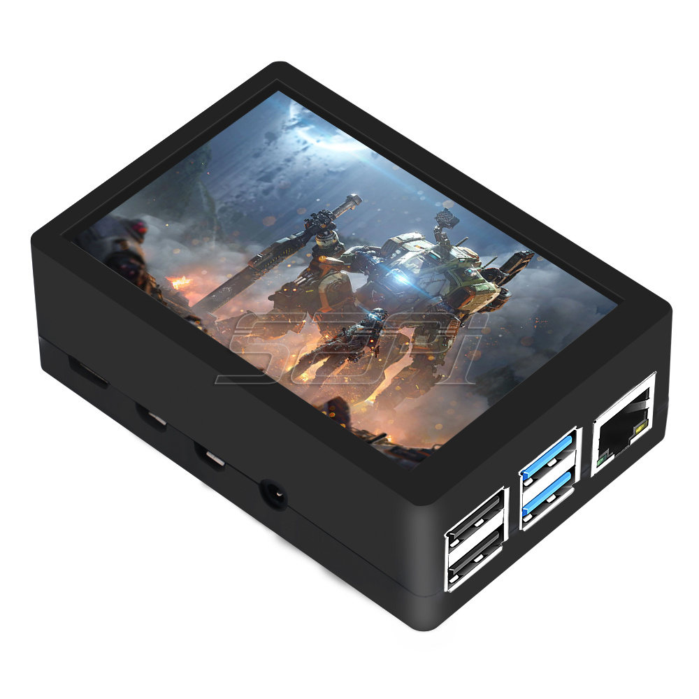 C01 ahududu Pi 4B 480*320 3.5  - Pi 4 Case incelemesi ve fiyatı