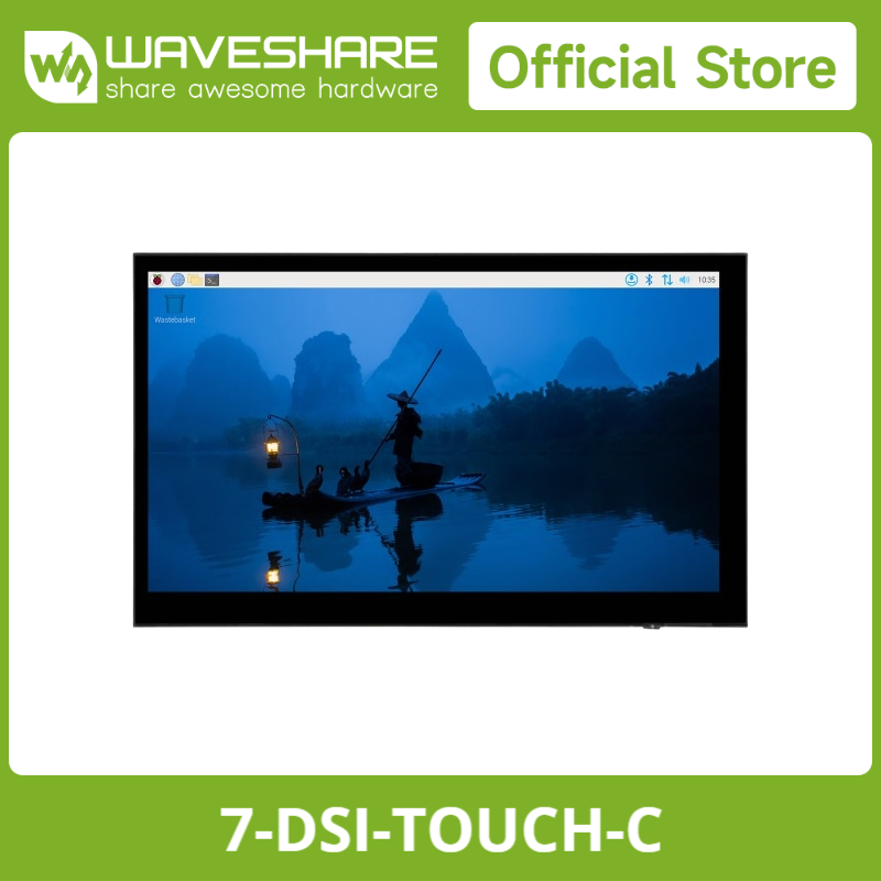 Waveshare 7 inç DSI kapasitif  - Raspberry Pi 5 incelemesi ve fiyatı