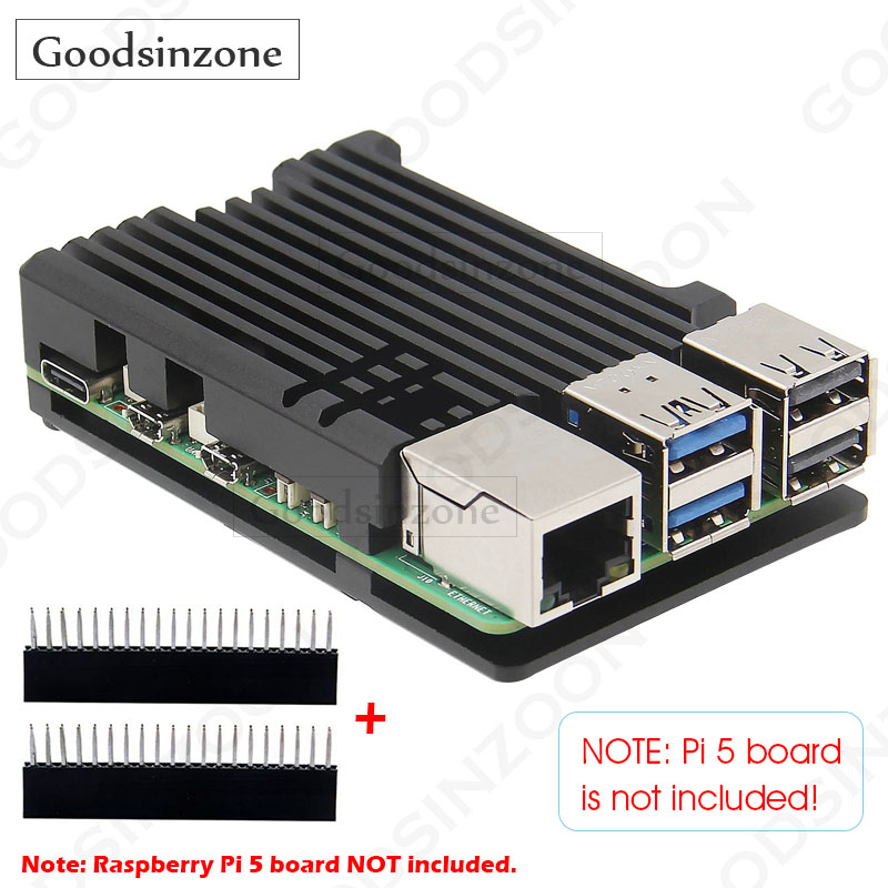 Raspberry Pi 5 Alüminyum Zırh  - Pi 5 Case incelemesi ve fiyatı
