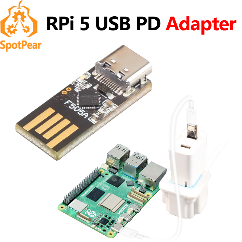 Raspberry Pi 5 USB A C Mini PD - Pi Power Supply incelemesi ve fiyatı