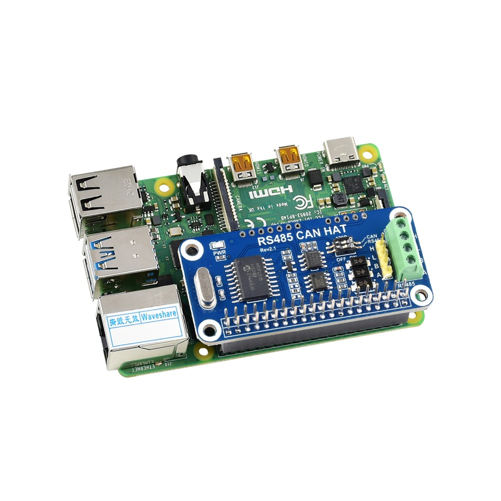 Waveshare RS485 CAN HAT, Raspb - Pi Zero incelemesi ve fiyatı