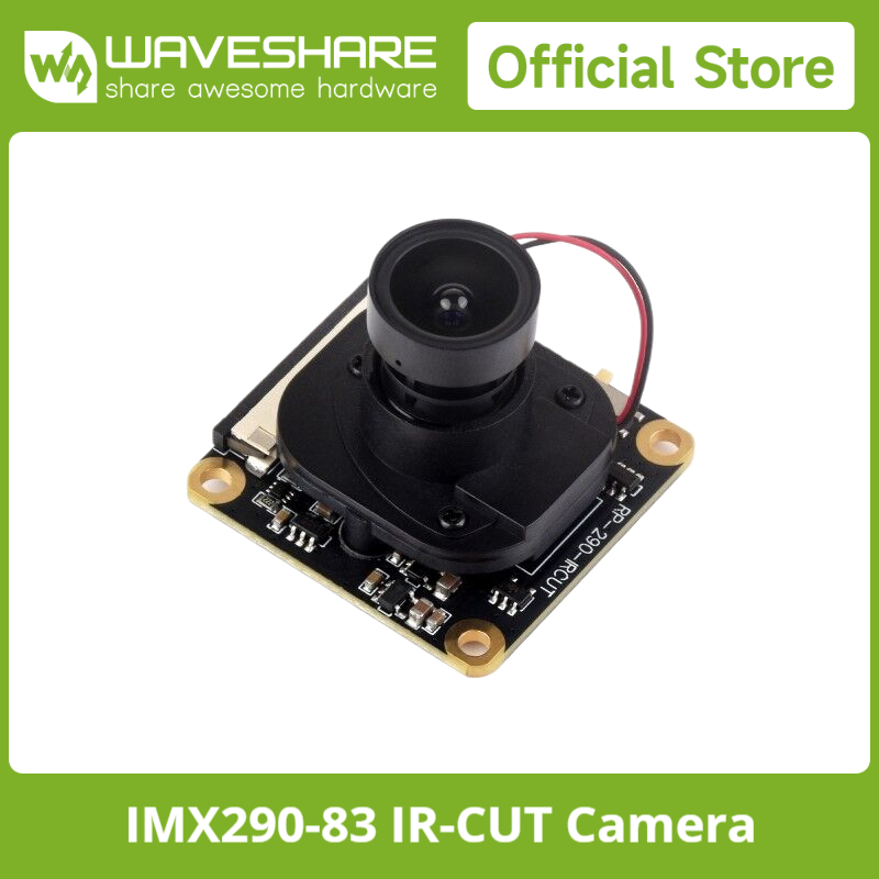 Waveshare IMX290-83 IR-CUT Kam - Raspberry Pi Global Shutter Camera Imx296 incelemesi ve fiyatı