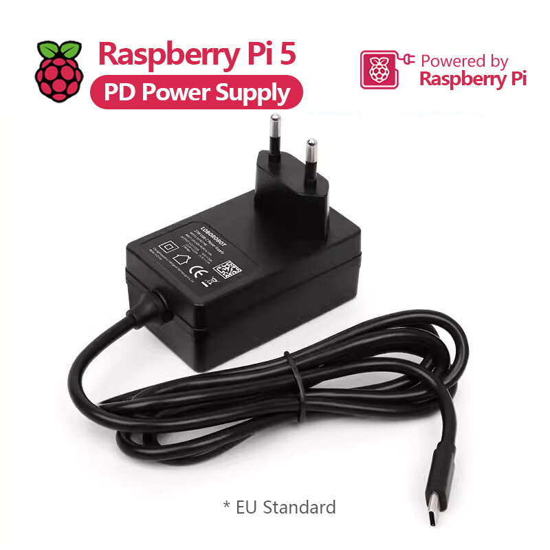 Raspberry Pi 5 PD Güç Adaptörü - Pi Power Supply incelemesi ve fiyatı