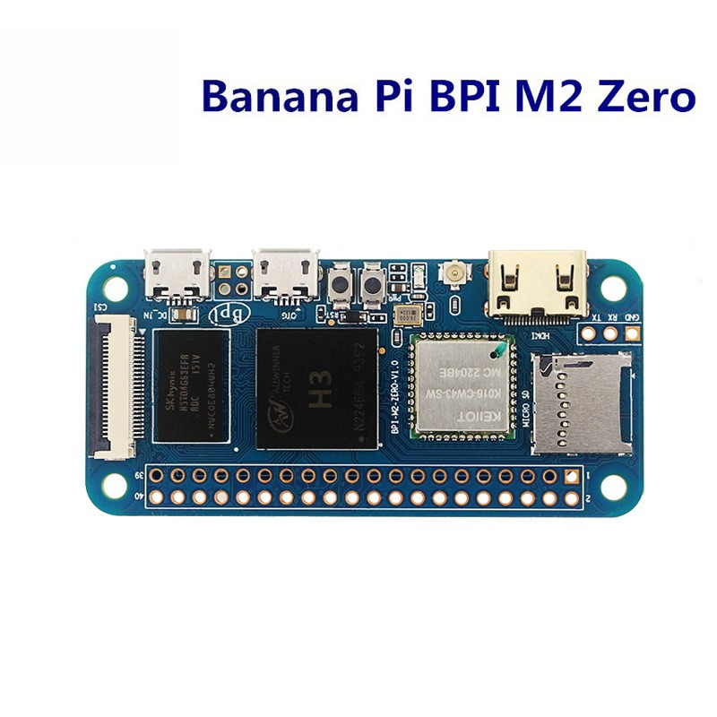 Banana Pi-M2 Zero H3 Dört Çeki - Pi Zero incelemesi ve fiyatı