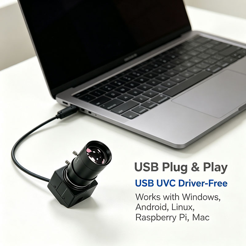 USB Global Shutter Endüstriyel - Raspberry Pi Global Shutter Camera Imx296 incelemesi ve fiyatı