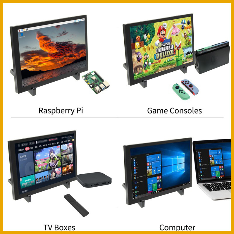 10.1 İnç IPS Dokunmatik Ekran  - Pi Display incelemesi ve fiyatı