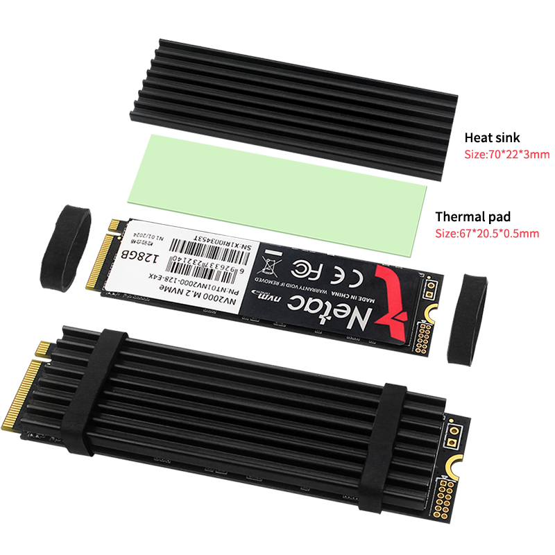 M.2 SSD Soğutucu ALÜMİNYUM RAD - Pi Cooler incelemesi ve fiyatı